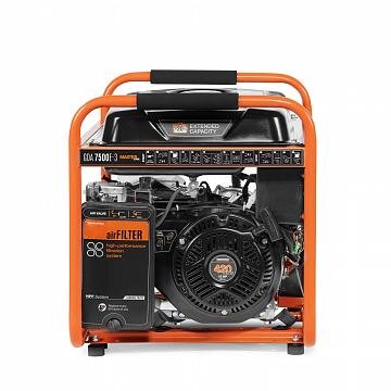 Benzininis generatorius DAEWOO GDA 7500E-3, 6.0kW 5