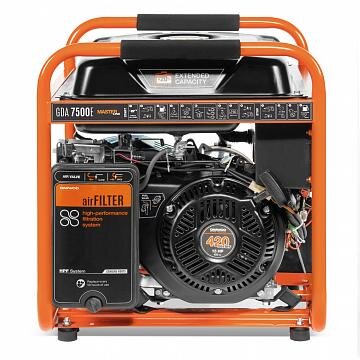Benzininis generatorius DAEWOO GDA 7500E, 6.0kW, 420cm³ 3