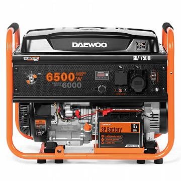 Benzininis generatorius DAEWOO GDA 7500E, 6.0kW, 420cm³ 5