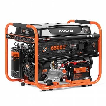 Benzininis generatorius DAEWOO GDA 7500E, 6.0kW, 420cm³