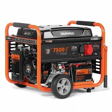Benzininis generatorius DAEWOO GDA 8500E-3, 7.0kW, 445cm³