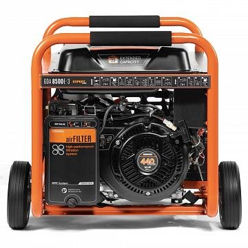 Benzininis generatorius DAEWOO GDA 8500E-3, 7.0kW, 445cm³ 6