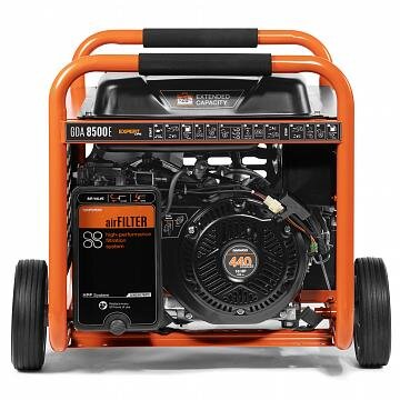 Benzininis generatorius DAEWOO GDA 8500E, 7.0kW, 445cm³ 4