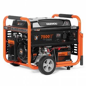 Benzininis generatorius DAEWOO GDA 8500E, 7.0kW, 445cm³