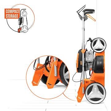 Benzininė vejapjovė savaeigė Daewoo DLM 50SP, 46cm 14