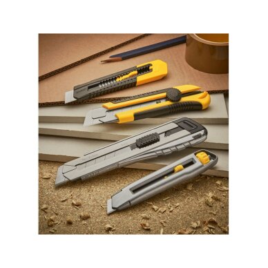 Peilis laužoma gel.18mm Interlock Stanley 3 Peilis laužoma gel.18mm Interlock Stanley 3