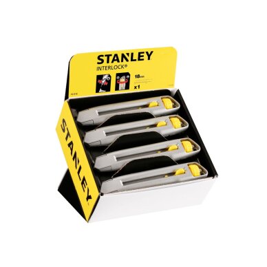 Peilis metal. laužoma gel. 18mm 1 Peilis metal. laužoma gel. 18mm 1