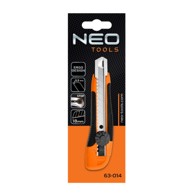 Peilis su nulaižiama geležte 18 mm 1 Peilis su nulaižiama geležte 18 mm 1