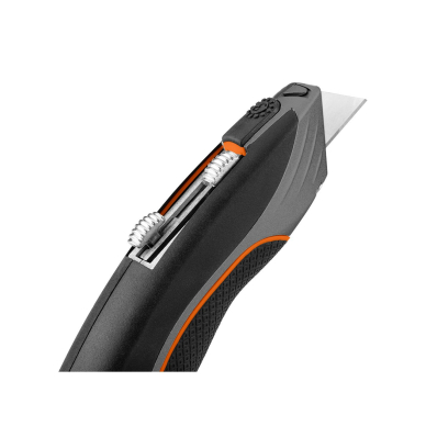 Peilis su trapecijos formo formos ašmenimis, met. korpusas 6 ašmenys 8 Peilis su trapecijos formo formos ašmenimis, met. korpusas 6 ašmenys 8