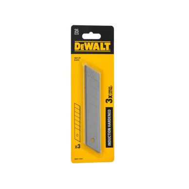 Peiliuko ašmenys 25 mm; 3 vnt., DeWalt DWHT11726-0 2