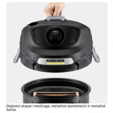 Pelenų ir dulkių siurblys AD 4 Premium, Karcher 4