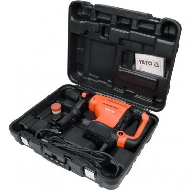 Perforatorius - griovimo plaktukas Yato SDS-MAX, 20J, 1300W 3 Perforatorius - griovimo plaktukas Yato SDS-MAX, 20J, 1300W 3