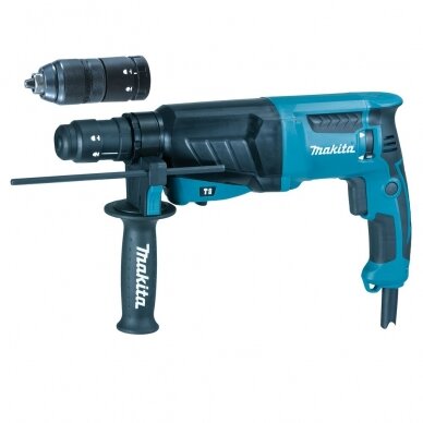 Perforatorius Makita HR2630TJ, 26 mm, SDS-Plus 1 Perforatorius Makita HR2630TJ, 26 mm, SDS-Plus 1