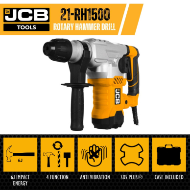 Perforatorius SDS+ 1500W JCB 1