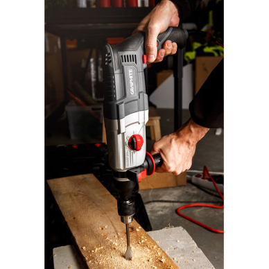 Perforatorius GRAPHITE 58G538, SDS+ 800W, lagamine 4 Perforatorius GRAPHITE 58G538, SDS+ 800W, lagamine 4