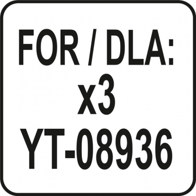 Rėmas / stelažas perforuotai plokštei Yato 2 Rėmas / stelažas perforuotai plokštei Yato 2