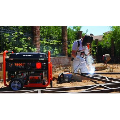 Benzininis generatorius DAEWOO GDA 8500E-3, 7.0kW, 445cm³ 9 Benzininis generatorius DAEWOO GDA 8500E-3, 7.0kW, 445cm³ 9