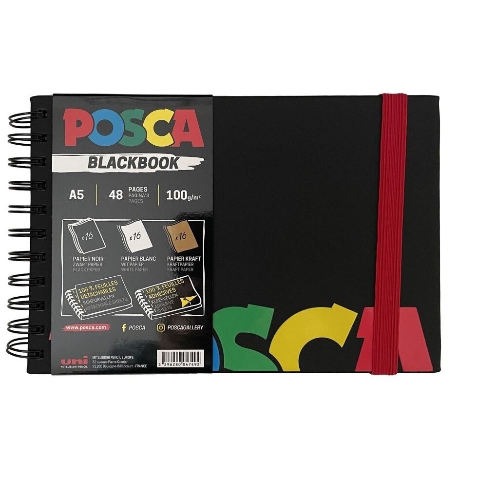 Knygelė menininkams AS POSCA 1 Knygelė menininkams AS POSCA 1