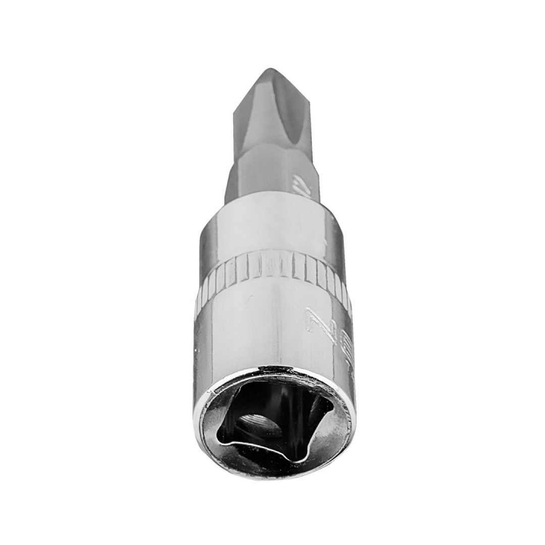 PH2 atsuktuvo antgalis su 1/4" galvutė, trumpas, 37 mm 3