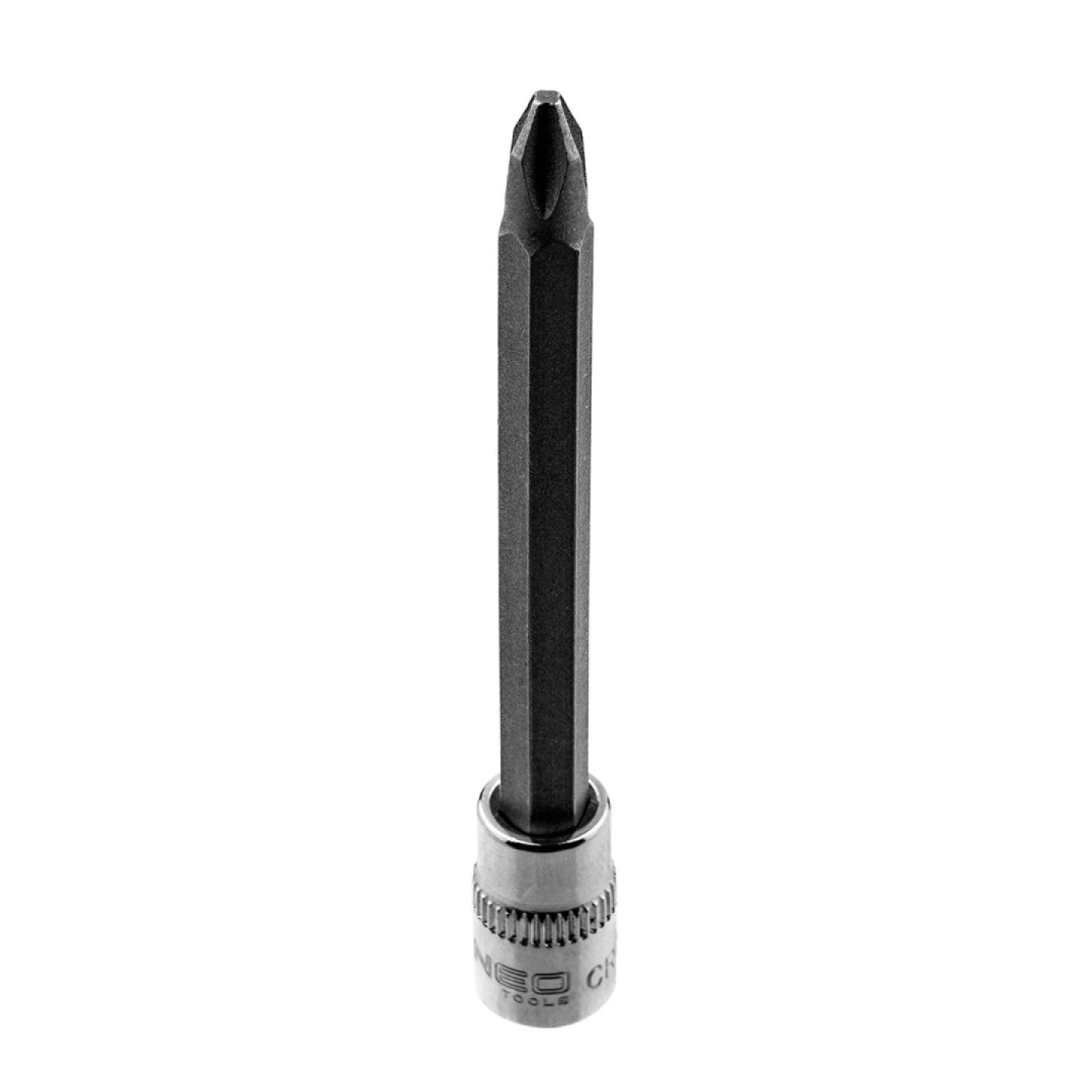 PH2 atsuktuvo antgalis su 1/4" ilgio galvutė, 87 mm 2 PH2 atsuktuvo antgalis su 1/4" ilgio galvutė, 87 mm 2