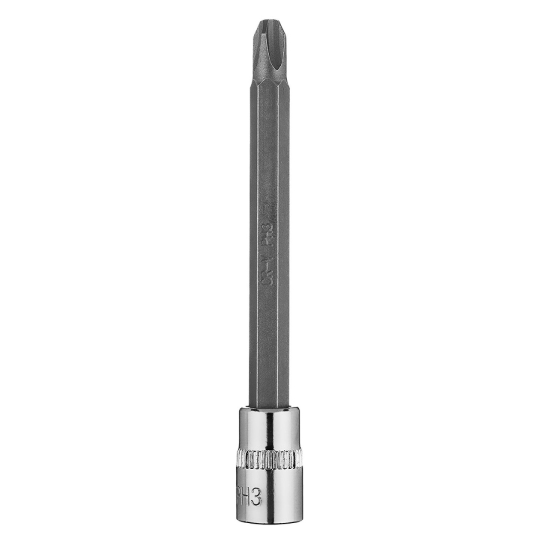 PH3 atsuktuvo antgalis su 1/4" ilgio galvutė, 87 mm 5 PH3 atsuktuvo antgalis su 1/4" ilgio galvutė, 87 mm 5