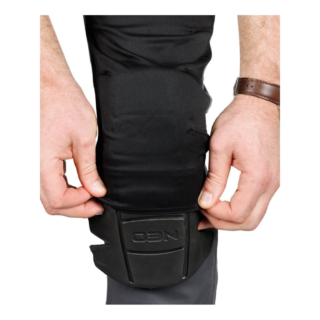 Pilkos - Juodos „Mix&Match“ darbo kelnės, dydis S 6