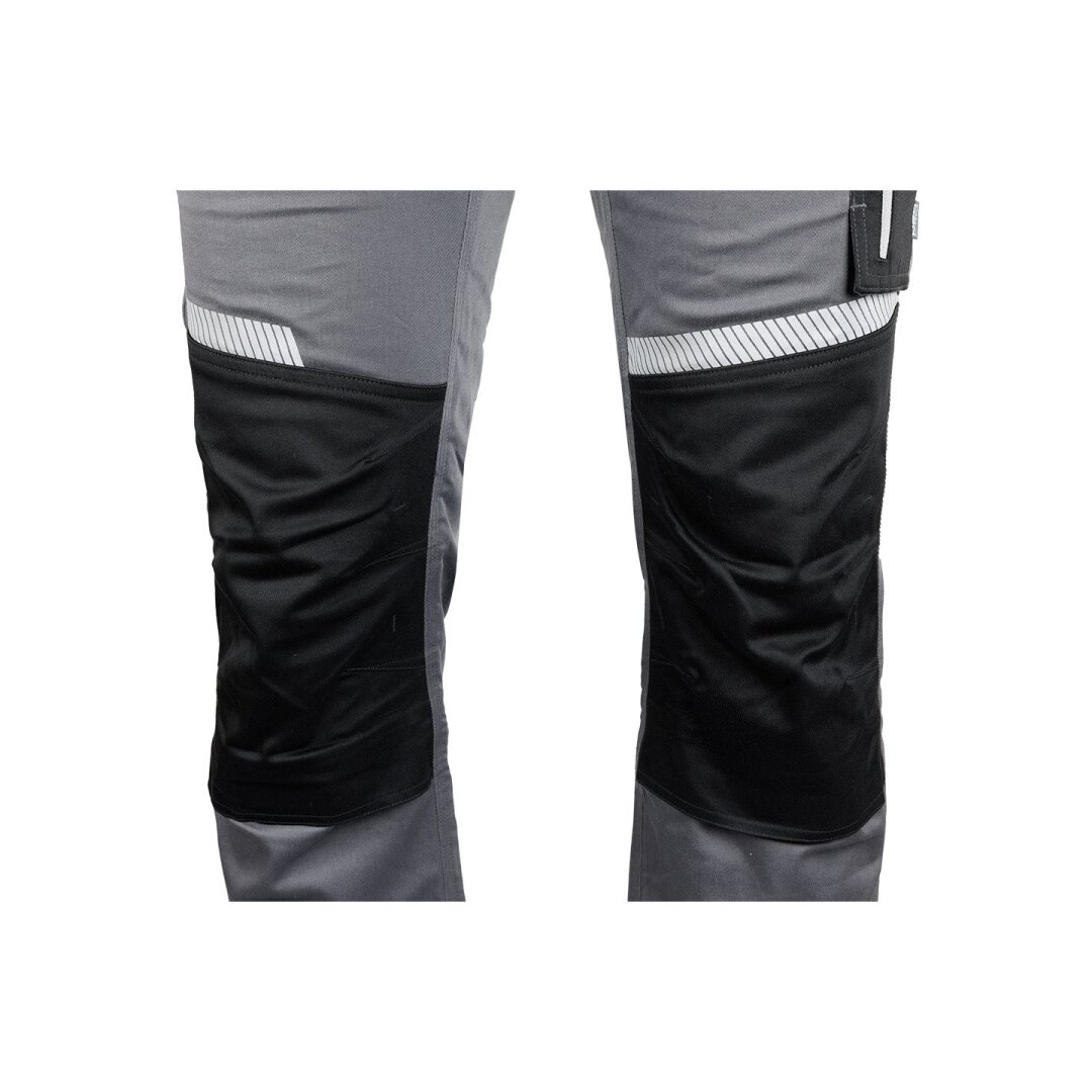 Pilkos - Juodos „Mix&Match“ darbo kelnės, dydis XS 4