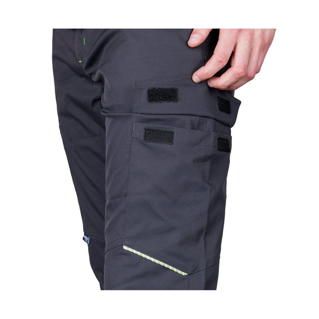 Pilkos, „Mix&Match“ darbo kelnės, tamprios, dydis XXL 4