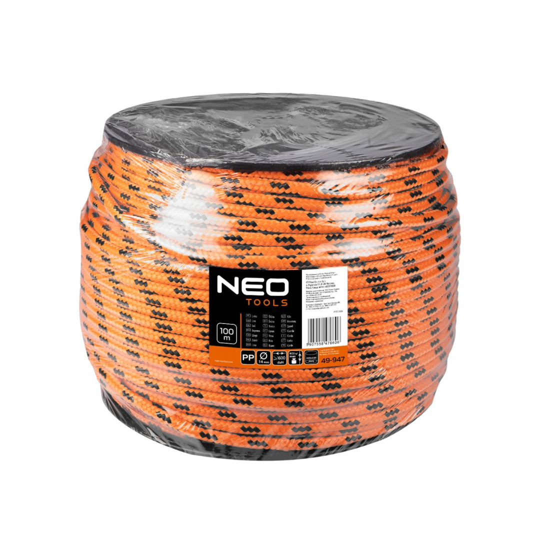 Pintas polipropileninis valas fi 14 100m 1