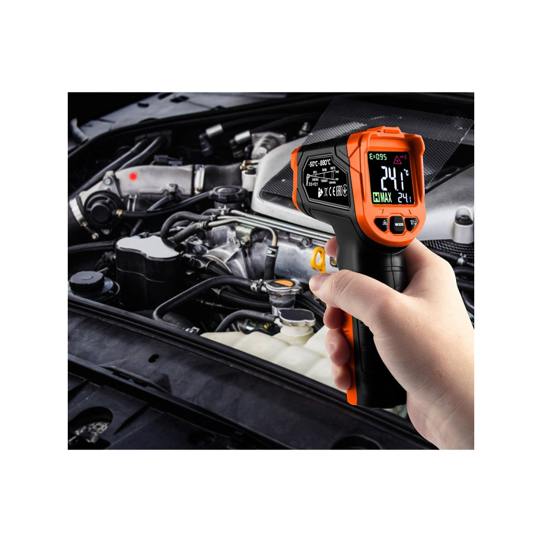 Pirometras, temperatūros matavimo prietaisas (C-50 880, F-58 1616) 1 Pirometras, temperatūros matavimo prietaisas (C-50 880, F-58 1616) 1