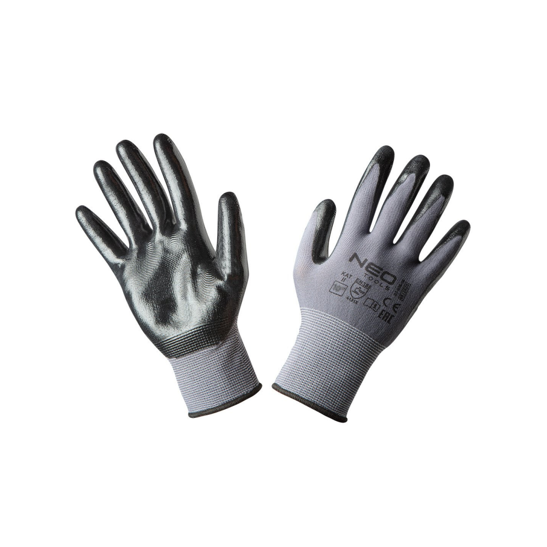 Pirštinės darbinės, nitrile coated nylon, 4131X, dydis 10 Pirštinės darbinės, nitrile coated nylon, 4131X, dydis 10