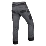Pilkos/juodos spalvos „Mix&Match“ darbo kelnės, drobė, sutvirtintos „Cordura“ medžiaga, dydis M