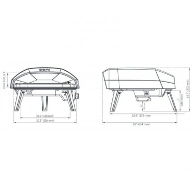 Picos krosnis Ooni Koda 16 7 Picos krosnis Ooni Koda 16 7