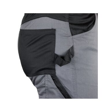 Pilkos - Juodos „Mix&Match“ darbo kelnės, dydis XL 2