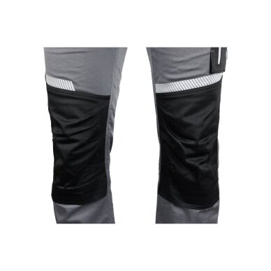 Pilkos - Juodos „Mix&Match“ darbo kelnės, dydis XS 4