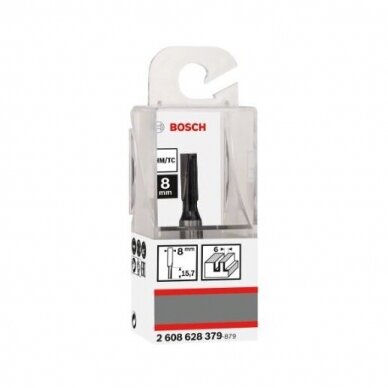 Pirštinė freza Bosch HM B=6 mm, l=16 mm, 2608628379 1