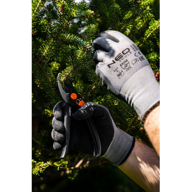 Pirštinės darbinės, latex coated nylon(foam), 3141X, dydis 9 2