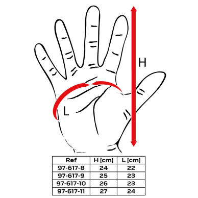Pirštinės darbinės, latex coated nylon(foam), 3141X, dydis 9 8