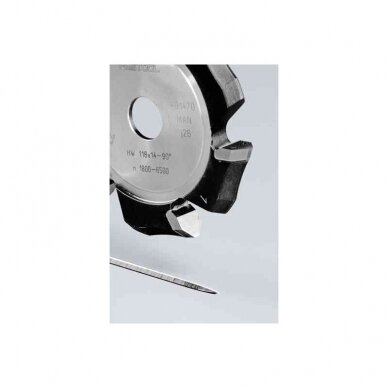 Pirštinės V-formos griovelių frezos Festool HW 118x14-90°/Alu (491470) Pirštinės V-formos griovelių frezos Festool HW 118x14-90°/Alu (491470)