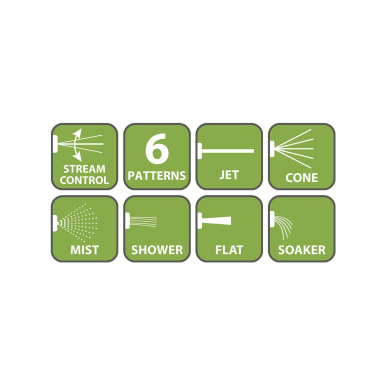 Pistoletinis purkštuvas su 6 funkcijomis 7 Pistoletinis purkštuvas su 6 funkcijomis 7