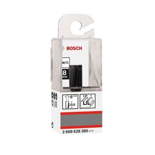 Pirštinė freza Bosch HM B=12mm, l=20 mm, 2608628385 1 Pirštinė freza Bosch HM B=12mm, l=20 mm, 2608628385 1