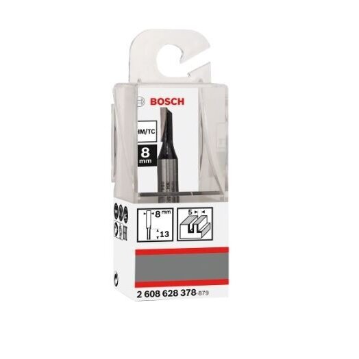 Pirštinė freza Bosch HM B=5 mm, l=13 mm, 2608628378 1 Pirštinė freza Bosch HM B=5 mm, l=13 mm, 2608628378 1