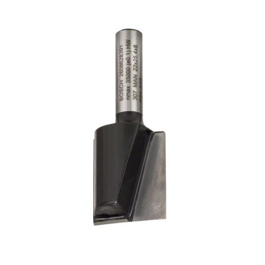 Pirštinė freza Bosch HM B=22mm, l=25 mm, 2608628391 Pirštinė freza Bosch HM B=22mm, l=25 mm, 2608628391