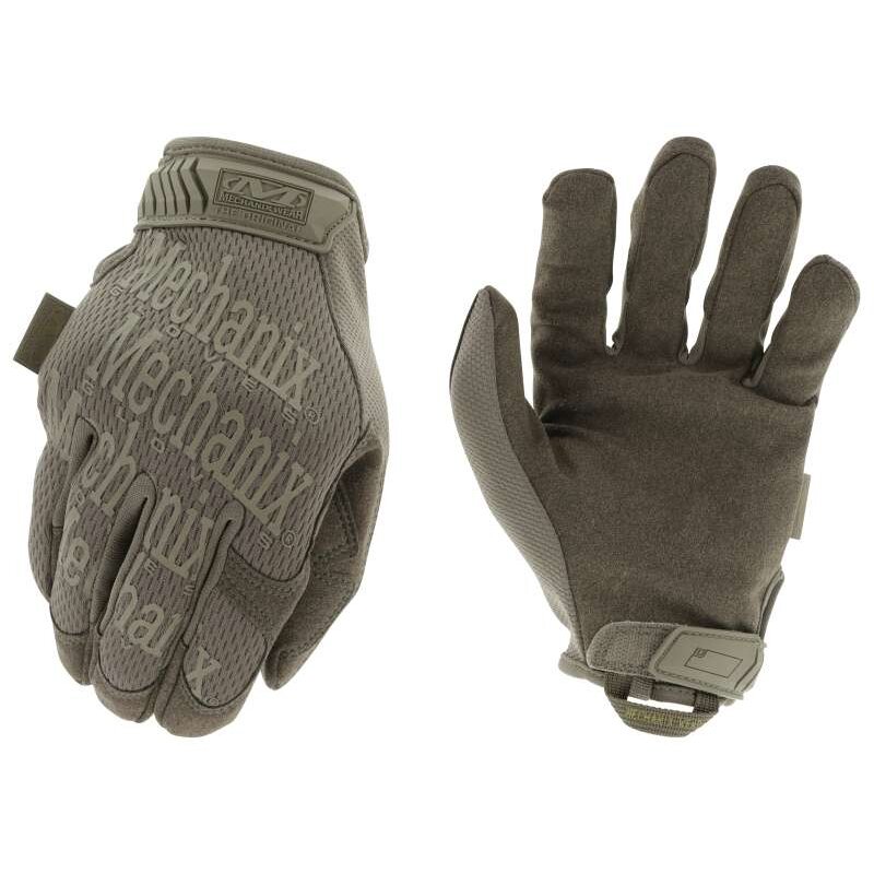 Pirštinės Mechanix The Original® Olive Drab XL dydis. Velcro, dirbtinė oda, TrekDry®