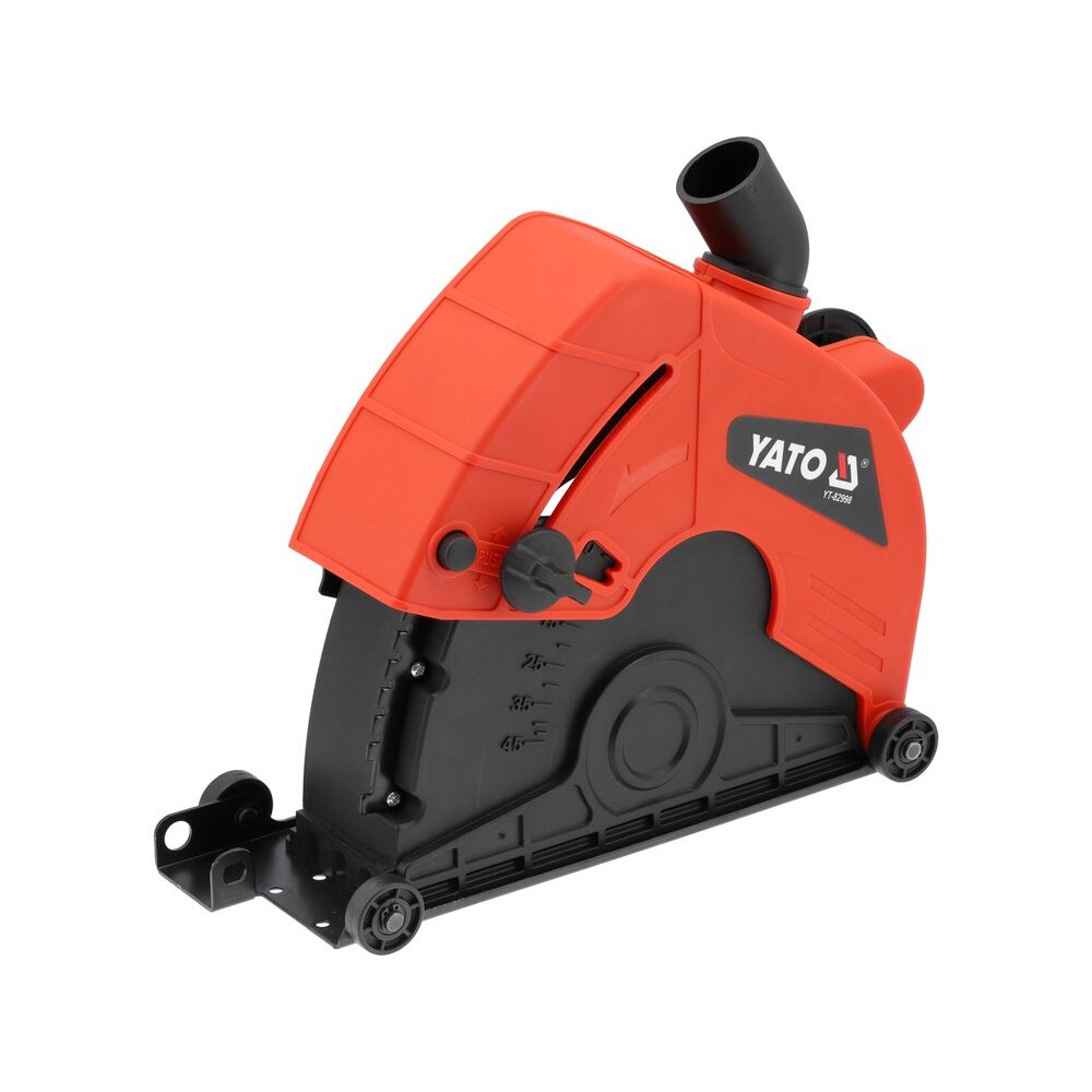 Pjovimo apsauga nuo dulkių dviguba | 2 diskams | 180 mm (YT-82998)