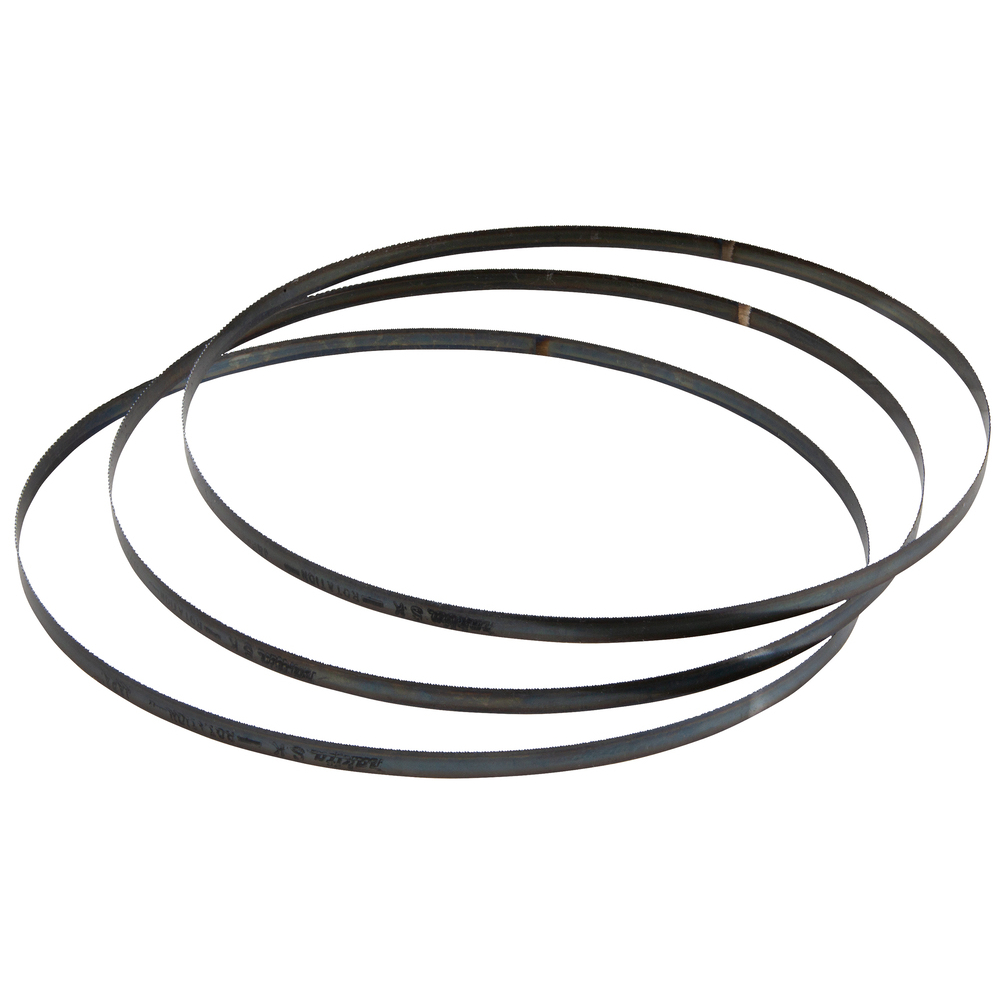 Pjovimo juosta Makita 792558-0, 13x0,5x1140mm 24 Tpi HCS <4mm, 3 vnt.