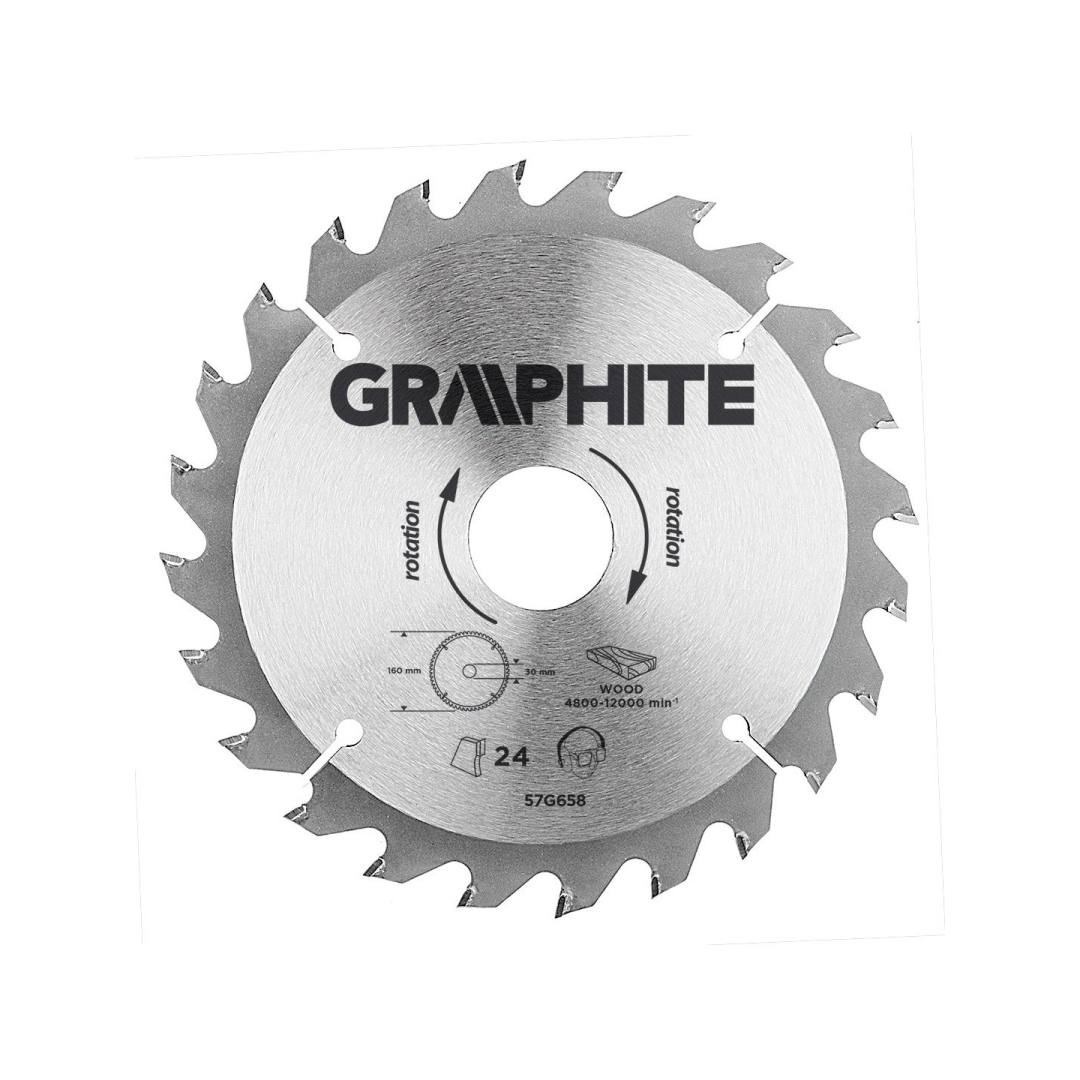 Pjovimo diskas 160x20mm 24z, medžiui Pjovimo diskas 160x20mm 24z, medžiui