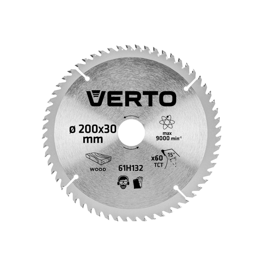 Pjovimo diskas 200 x 30 mm, 60 d. medienai Pjovimo diskas 200 x 30 mm, 60 d. medienai