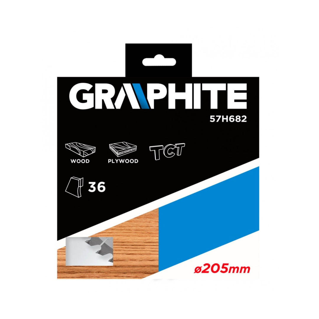 Pjovimo diskas  205x20mm 36z, medžiui 1