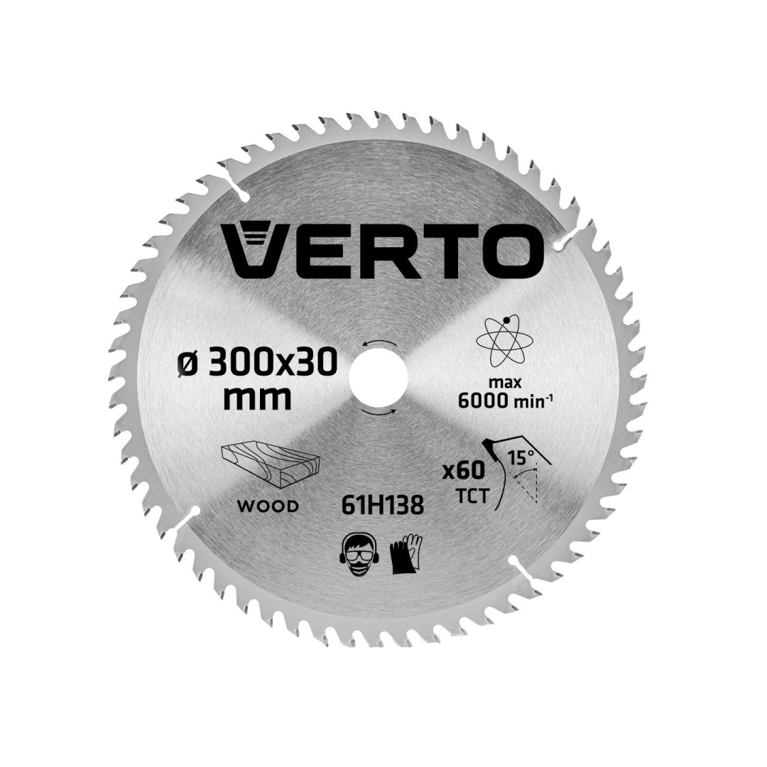 Pjovimo diskas 300 x 30 mm, 60 d. medienai
